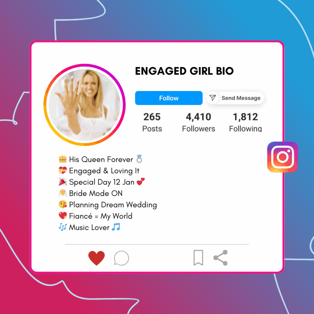 Engaged Girl bio
