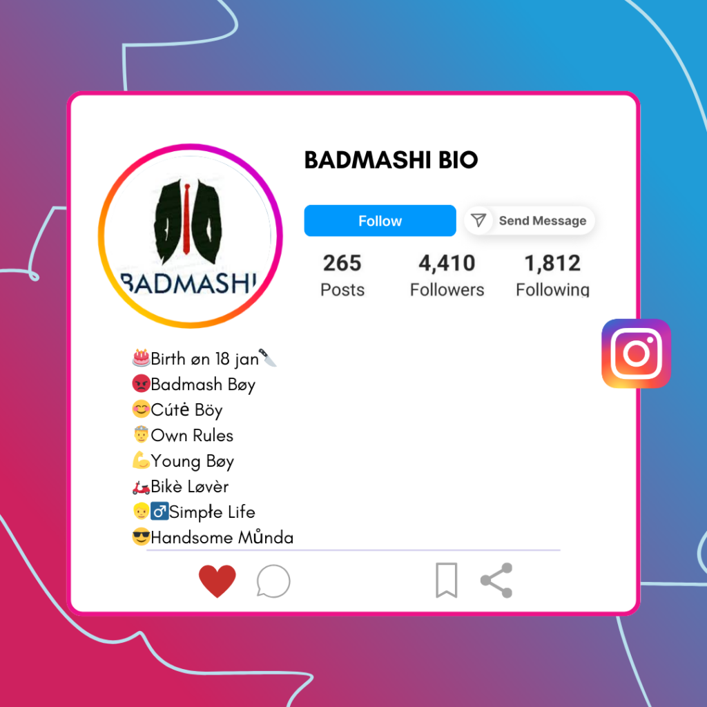 Badmashi Bio