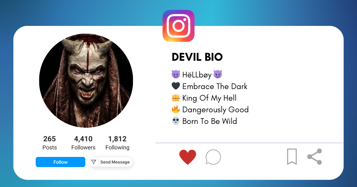 Devil-Bio-for-Instagram