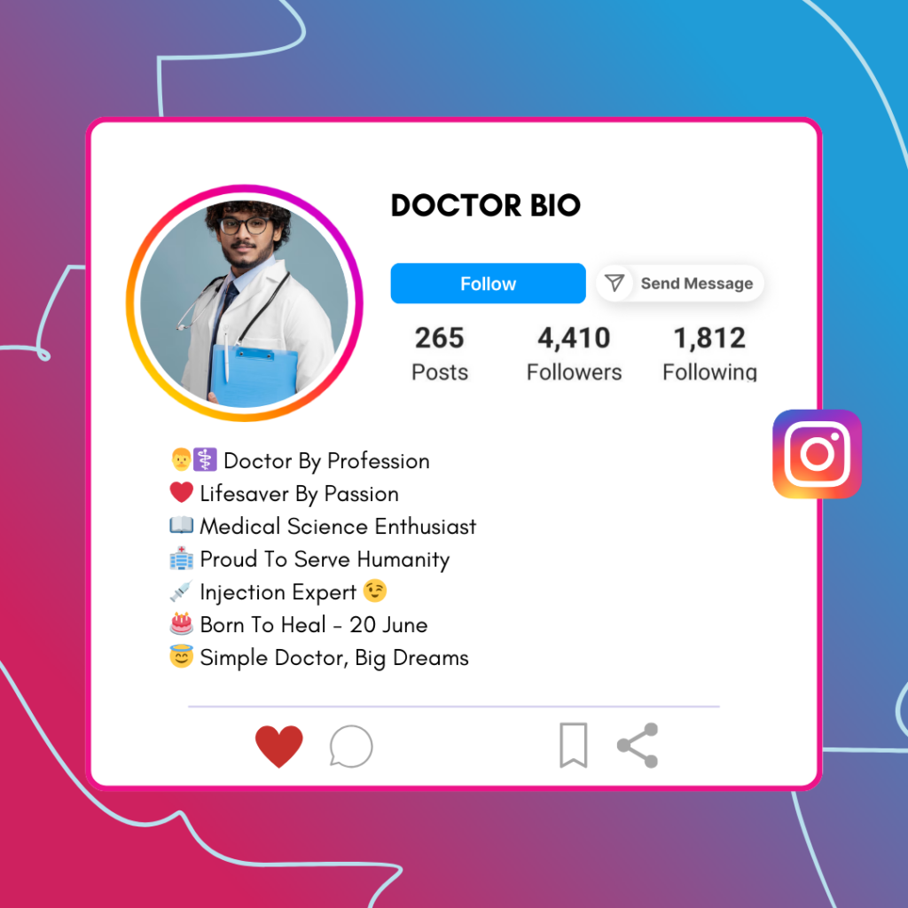 Doctor-Instagram-Bio