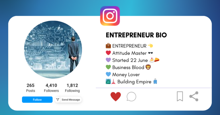 Entrepreneur-Bio-for-Instagram