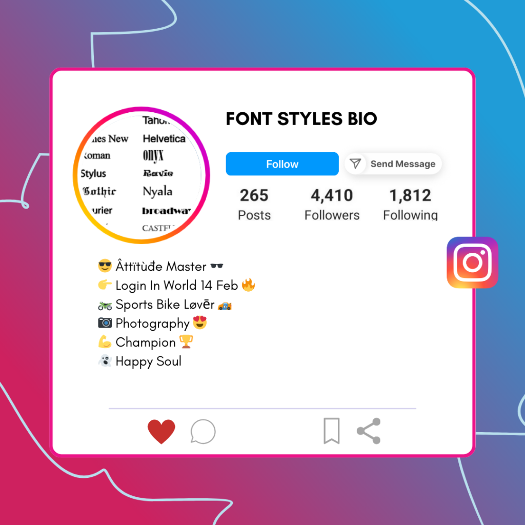 Font-Styles-Instagram-Bio