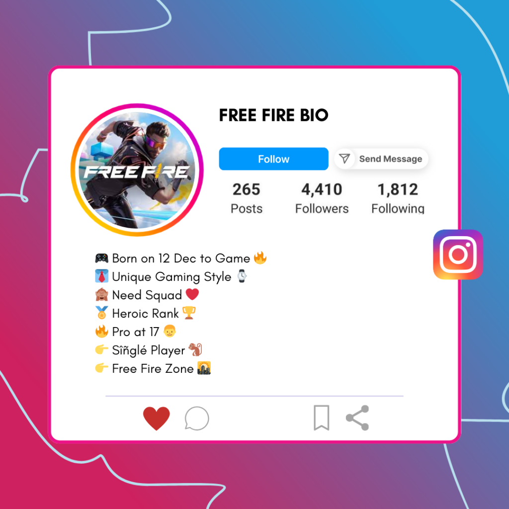 Free-Fire-Instagram-Bio