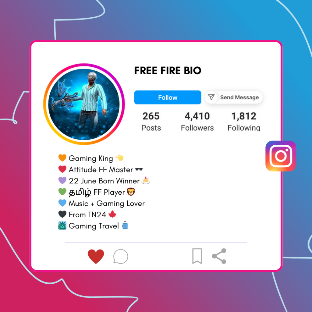 Free-Fire-Instagram-Bio