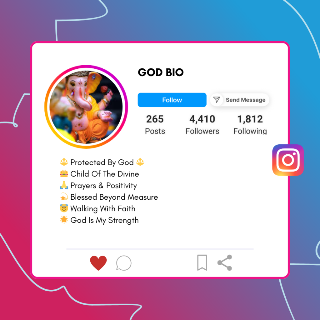 GOD-Instagram-Bio