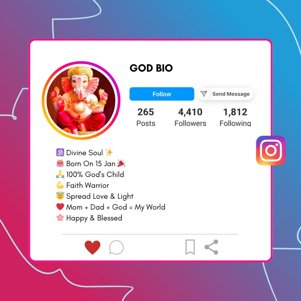 GOD-Instagram-Bio