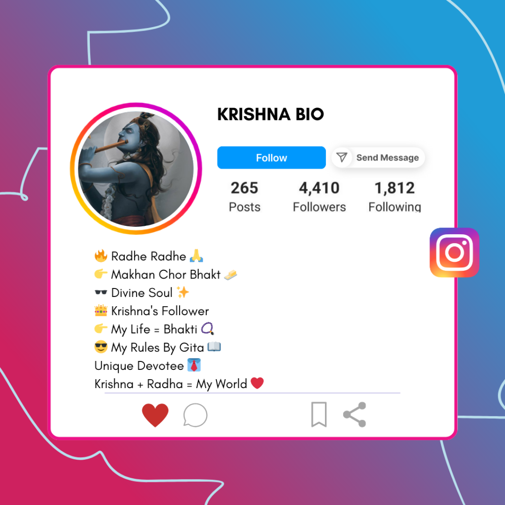 KRISHNA-Instagram-Bio
