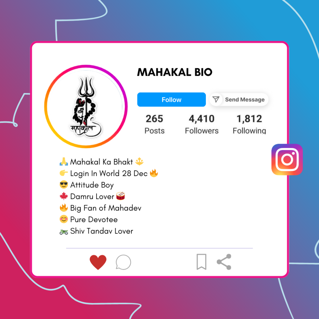 Mahakal-Instagram-Bio