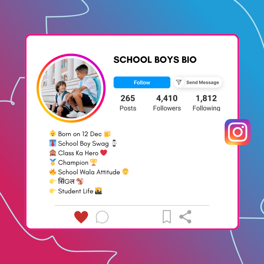 School-Boys-Instagram-Bio