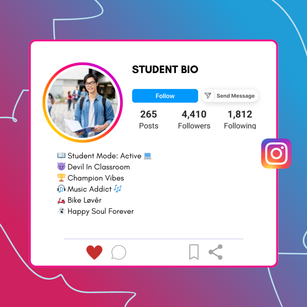 Student-Instagram-Bio