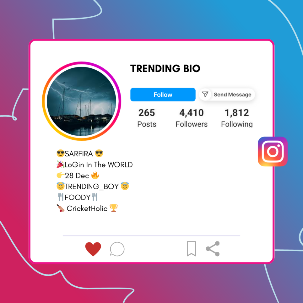 Trending-Instagram-Bio